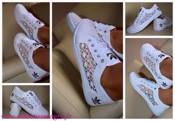 adidas chaussures dentelle